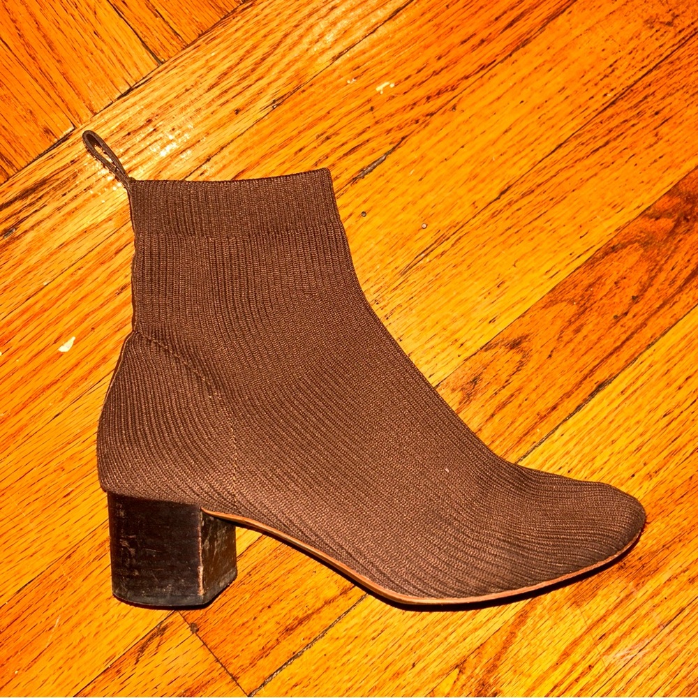 Everlane Brown Sock Boots